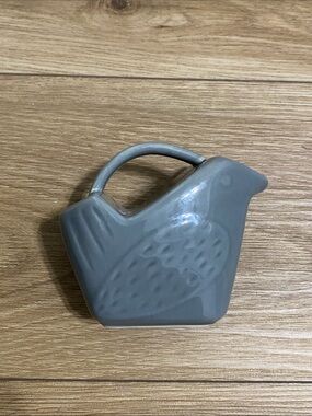 Creative Co-Op Gray Stoneware Creamer